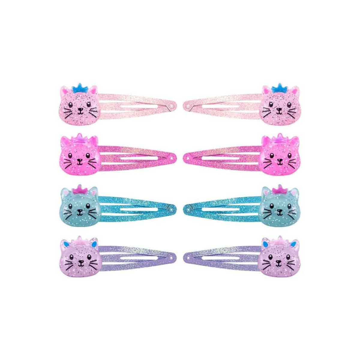 CC-Clips Katze 4cm 2tlg 4Fb. (6)