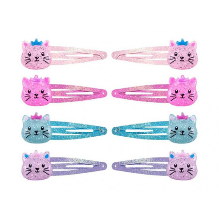 CC-Clips Katze 4cm 2tlg 4Fb. (6)