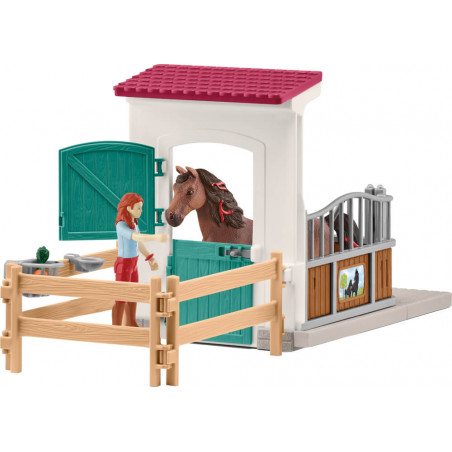 Schleich - Horse Club - Pferdebox mit Hanna & Cayenne