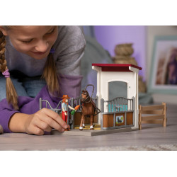 Schleich - Horse Club - Pferdebox mit Hanna & Cayenne