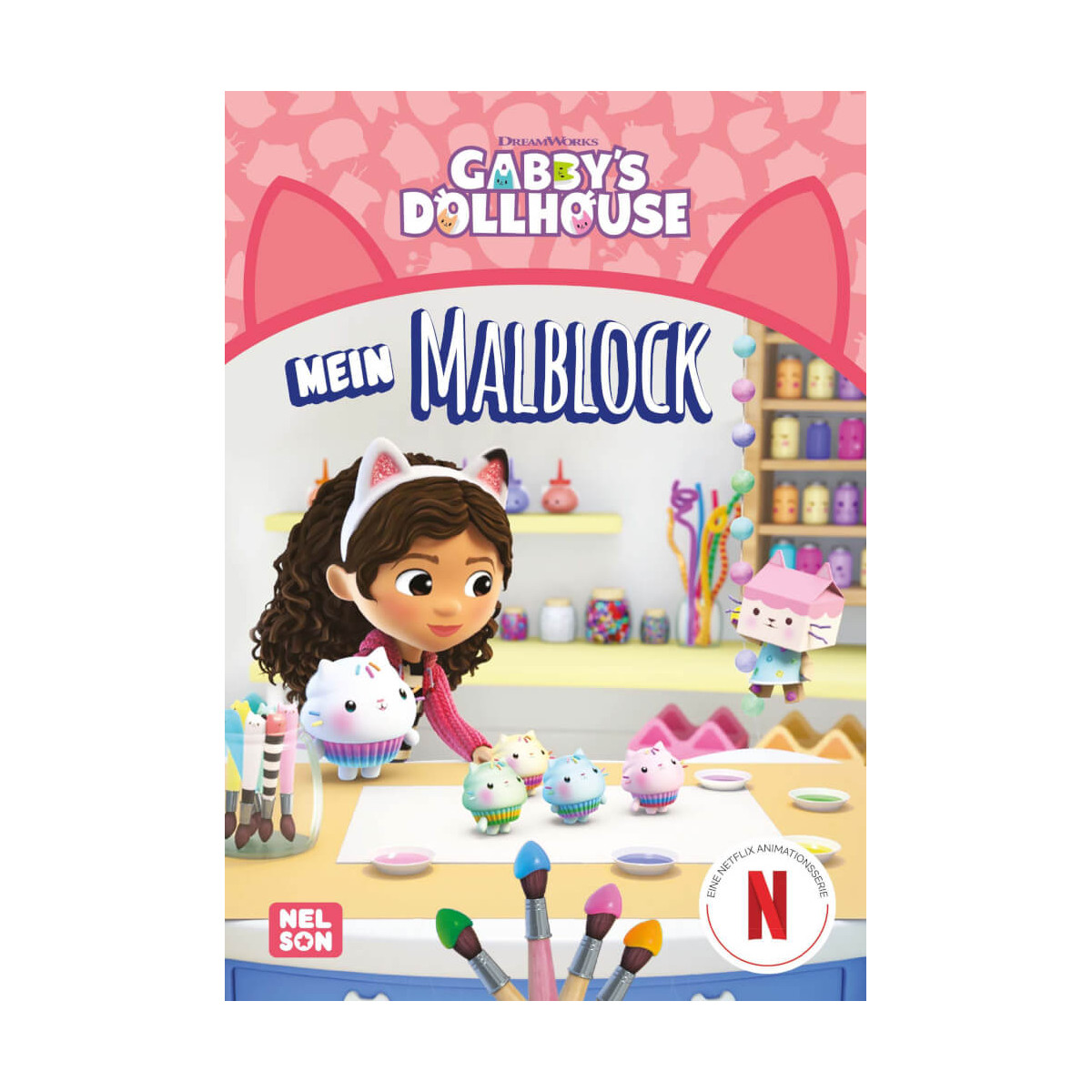 Gabby's Dollhouse Malblock