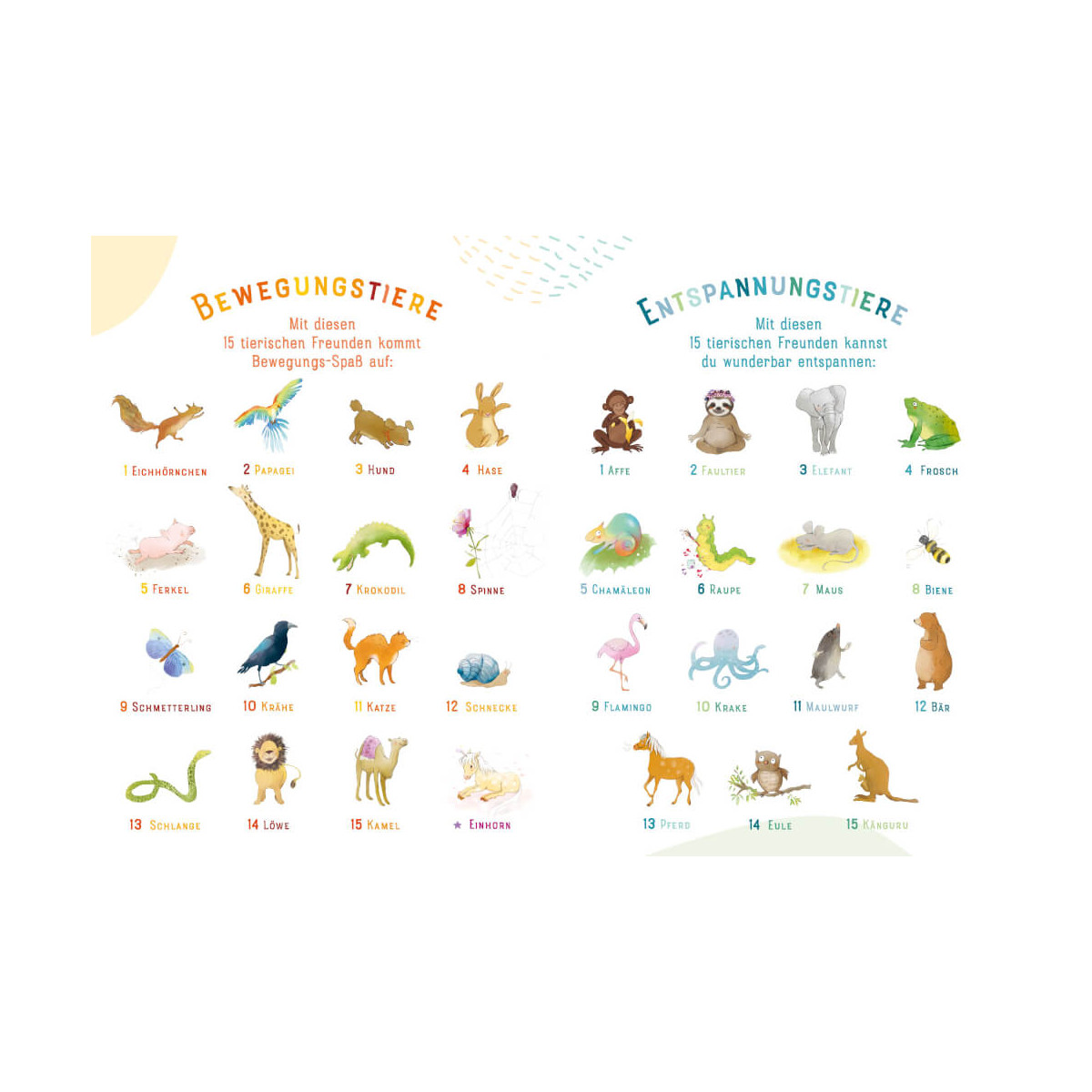 Yoga-Spaá fr Kinder