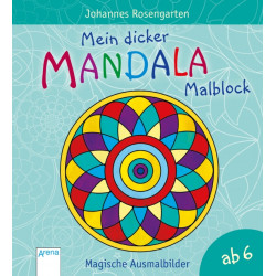 Mein dicker Mandala-Malblock.