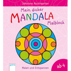 Mein dicker Mandala-Malblock.