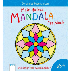 Mein dicker Mandala-Malblock.