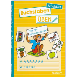 Buchstaben üben. Schulstart