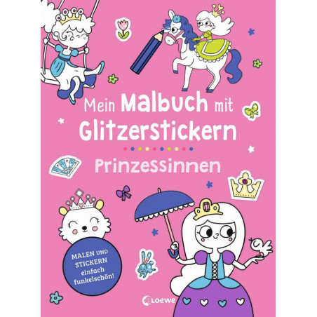 Mein Malbuch Glitzersticker