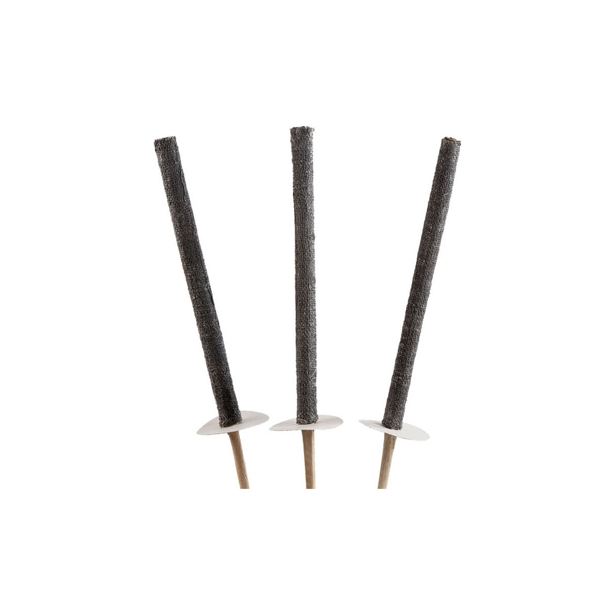 Wachstuchfackel, H:50cm, BD:ca.45 Min. pro Fackel, 3-er Pack