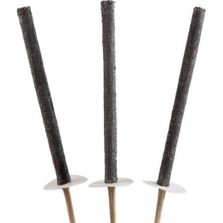 Wachstuchfackel, H:50cm, BD:ca.45 Min. pro Fackel, 3-er Pack