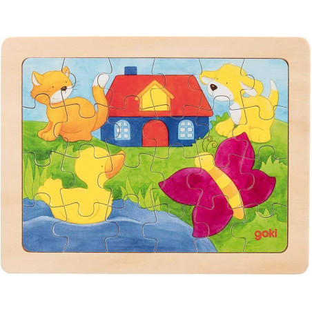 Einlegepuzzle 1000 Farben