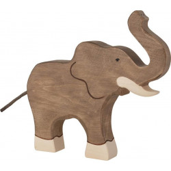 Elefant, Rüssel hoch