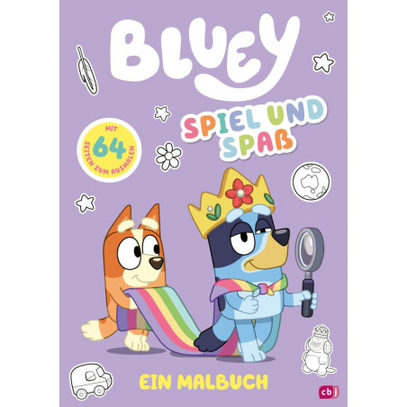 BLUEY – Spiel und Spaß, Malbuch