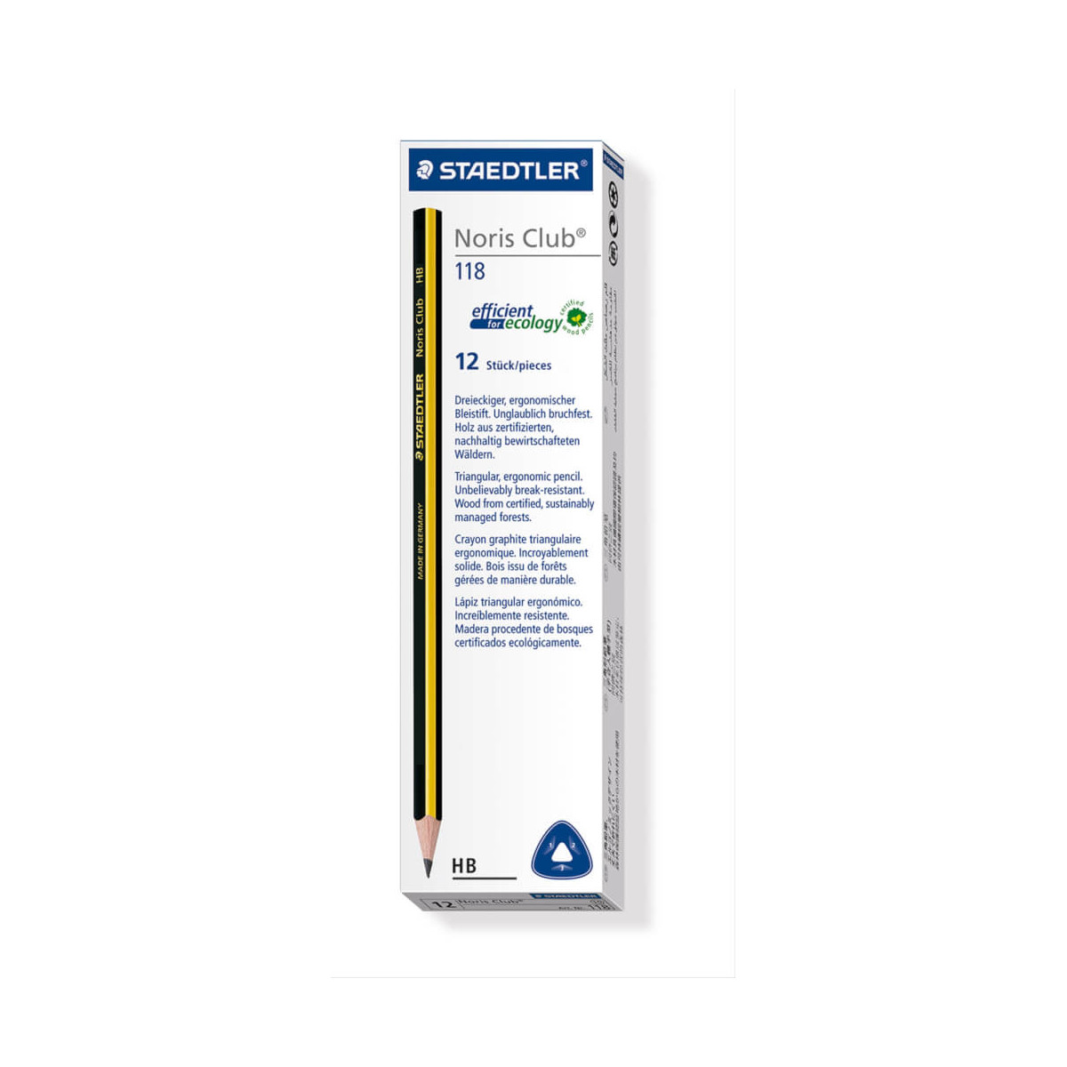 Bleistift Noris Club® - HB - 100% PEFC