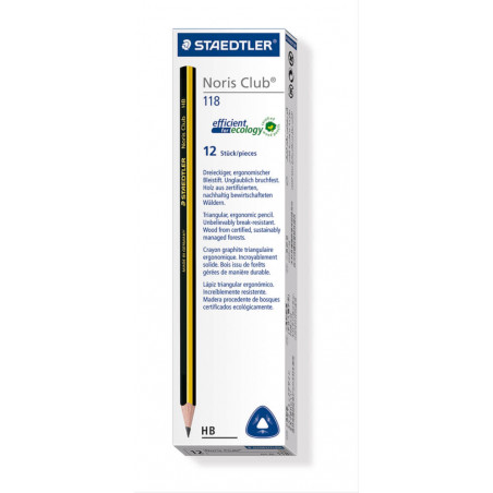 Bleistift Noris Club® - HB - 100% PEFC