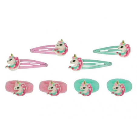 Haar Set Einhorn 4tlg (6)