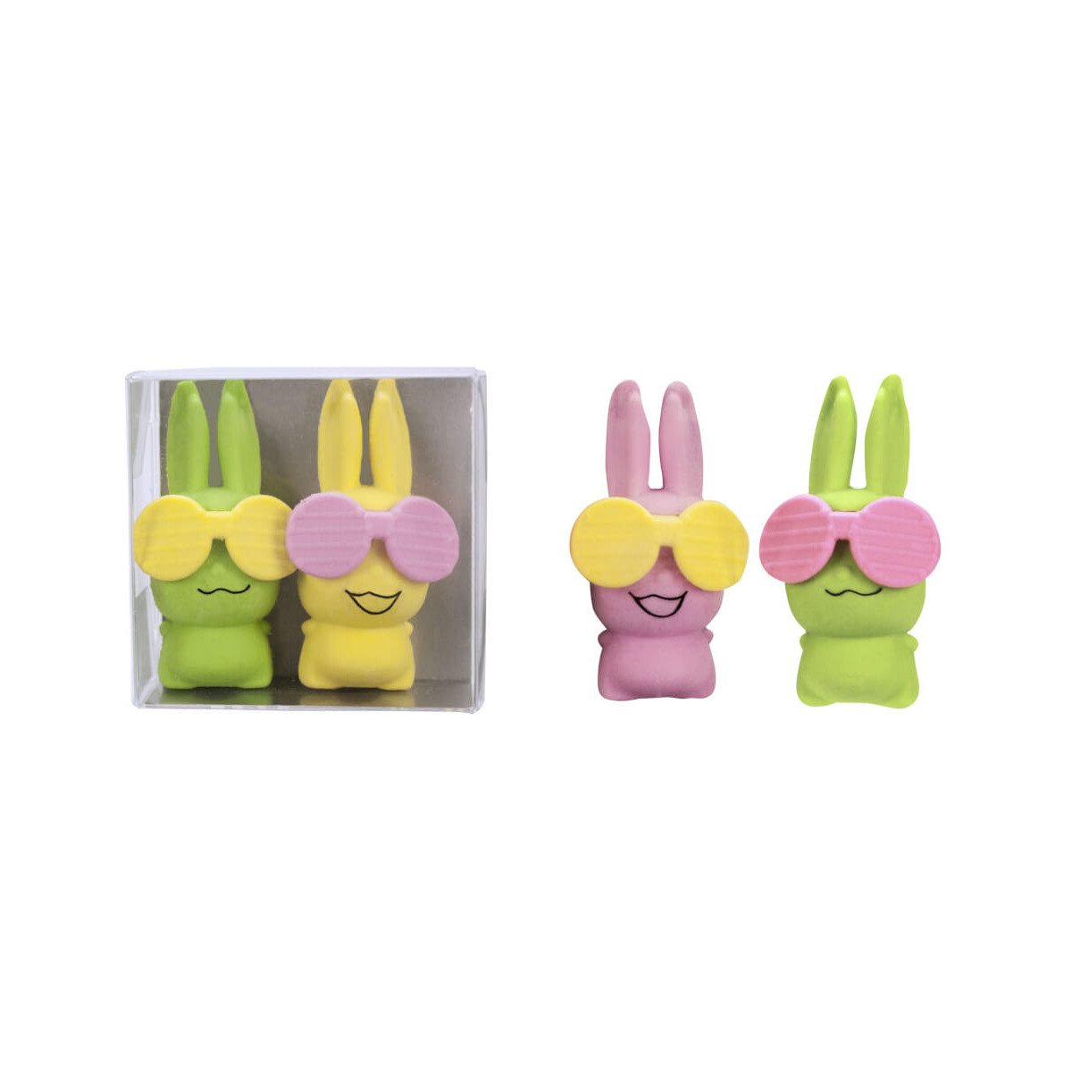 RADIERER Coole Bunnys 2er Set