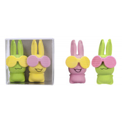 RADIERER Coole Bunnys 2er Set