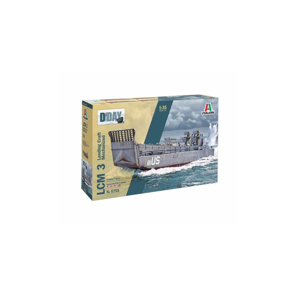 1:35 LCM 3 (Landing craft mec