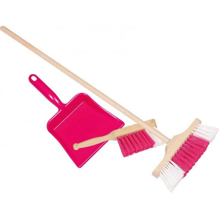 Kinderkehrschaufel, Handfeger und Besen