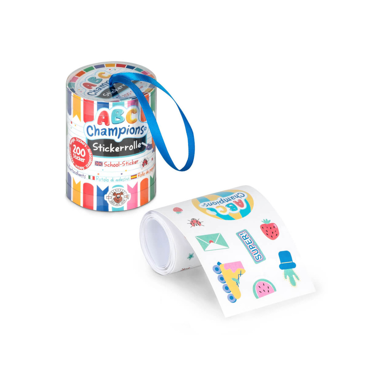 ABC CHAMPIONS Stickerrolle 20