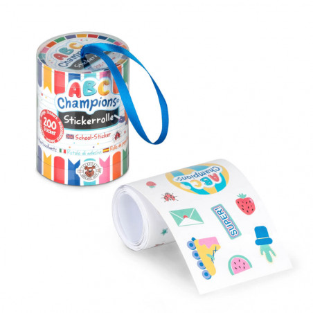 ABC CHAMPIONS Stickerrolle 20