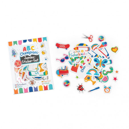 ABC CHAMPIONS Jumbo-Sticker-S