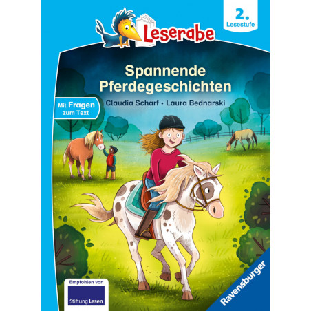 Leserabe - 2. Lesestufe: Spannende Pferdegeschichten