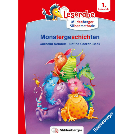 Leserabe mit Mildenberger-Silbenmethode: Monstergeschichten