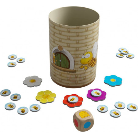 Würfelbecherspiel Bella Bee