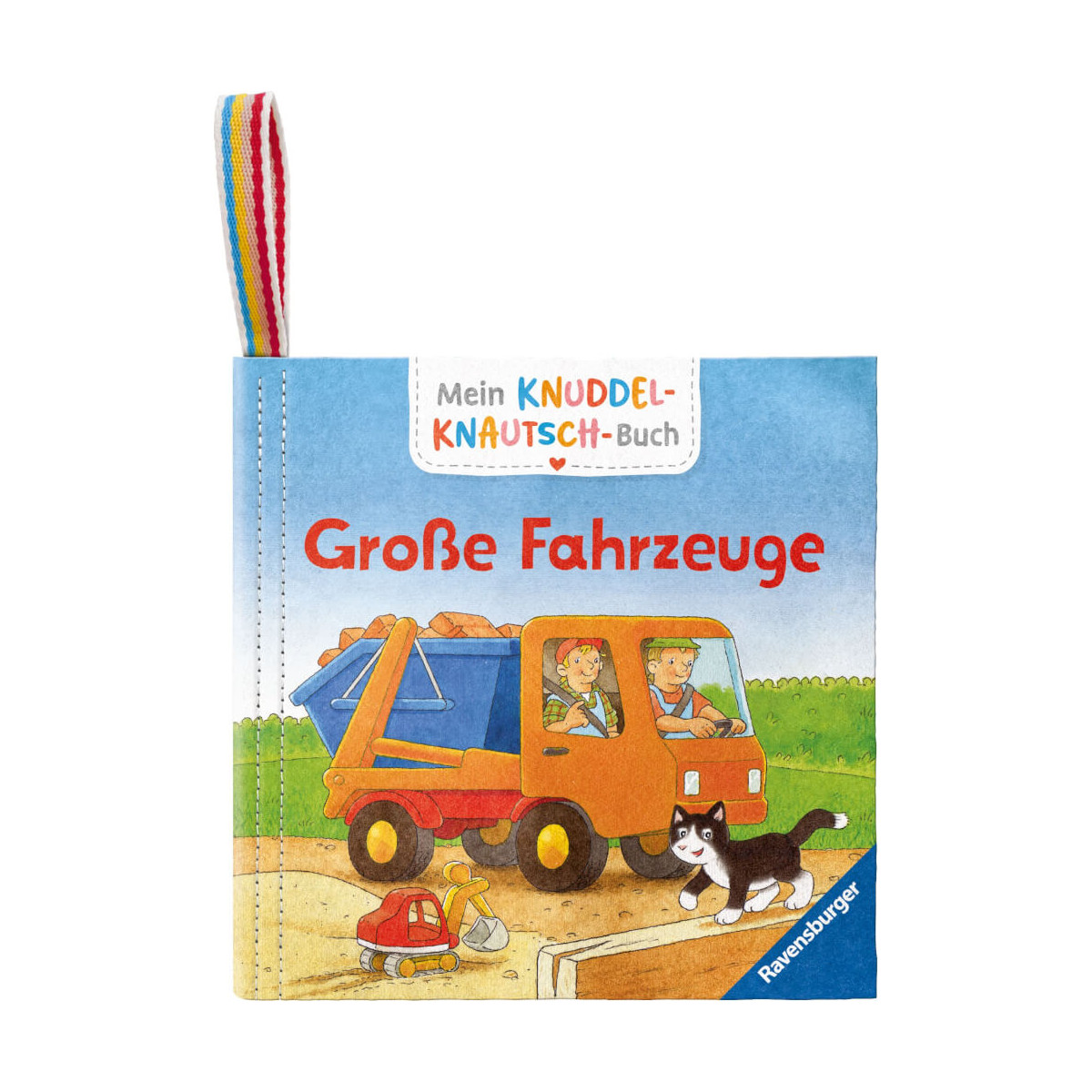 Mein Knuddel-Knautsch-Buch: Große Fahrzeuge