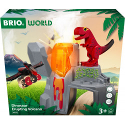 BRIO Dinosaurier Vulkan + Ausbruchsfunk.