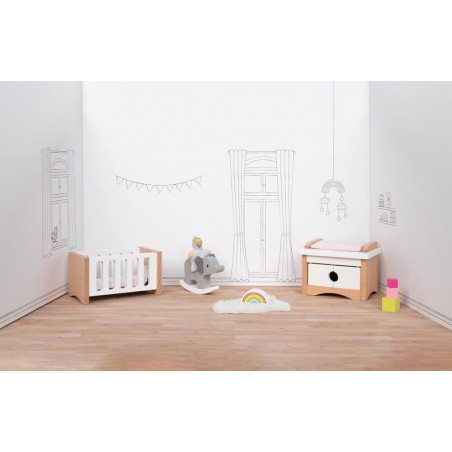 Puppenmöbel Style, Babyzimmer
