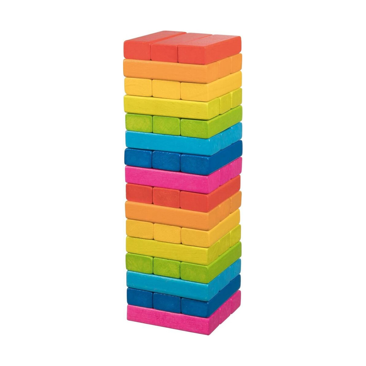 Geschicklichkeitsspiel Wackelturm Regenbogen