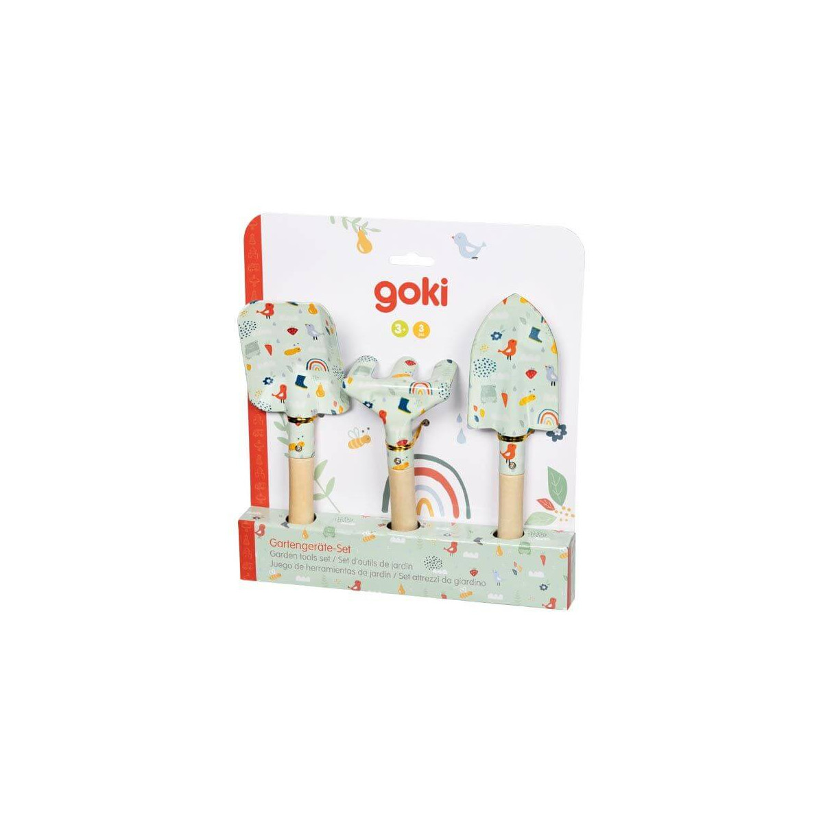 Gartengeräte-Set, Frühling