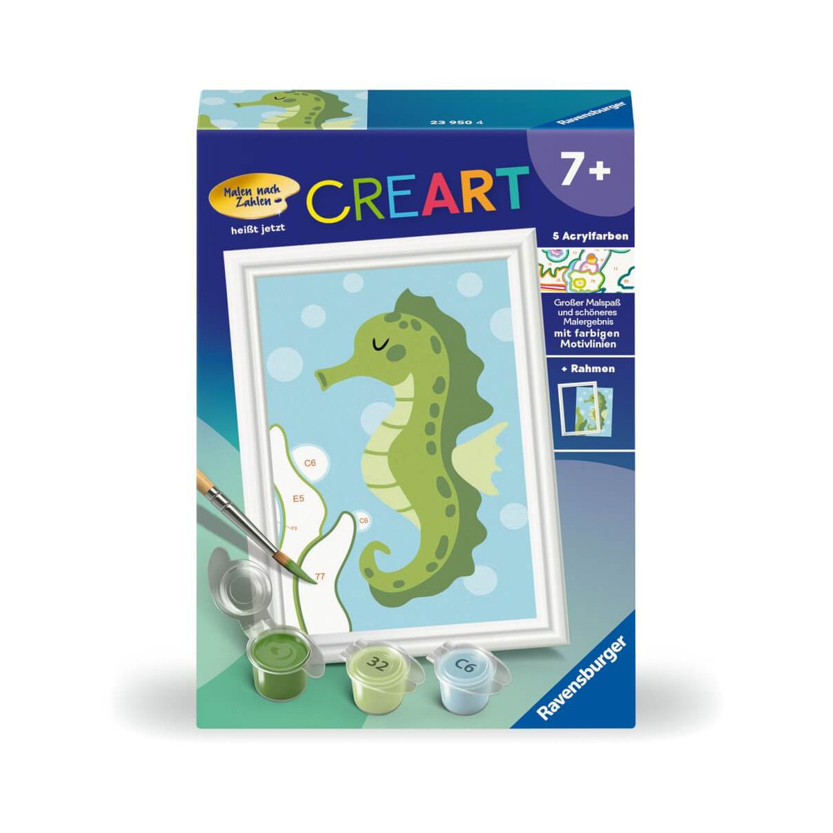 Fröhliches Seepferdchen