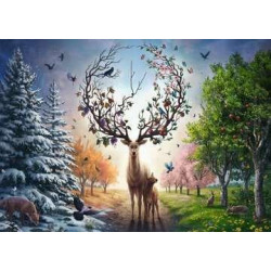 Pz.Der magische Hirsch 4 Jahresz.