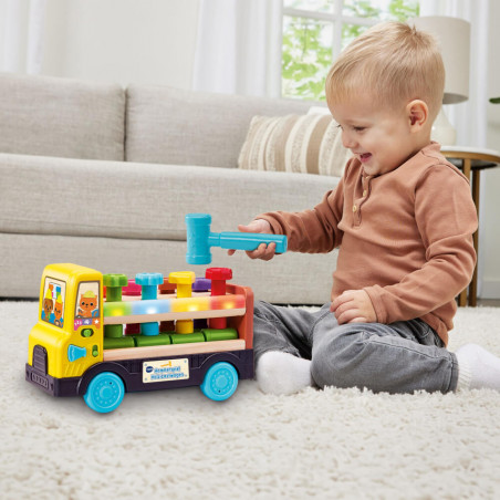 Hammerspiel Holz-Lastwagen