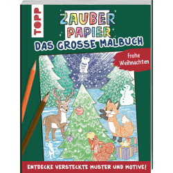 Zauberpapier - Das große Malbuch - Frohe Weihnachten