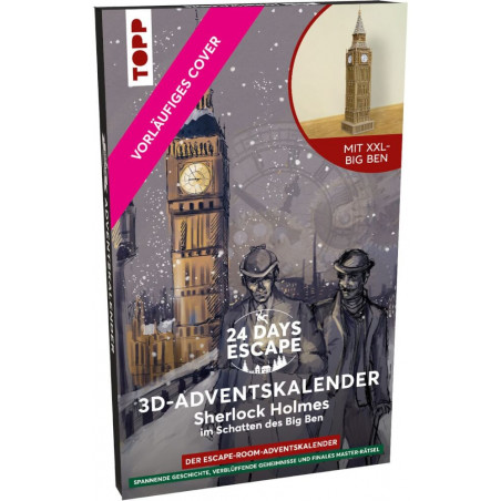 24 DAYS ESCAPE 3D-Adventskalender - Sherlock Holmes im Schat