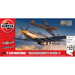 1/72 P-51D Mustang vs Bf109F-
