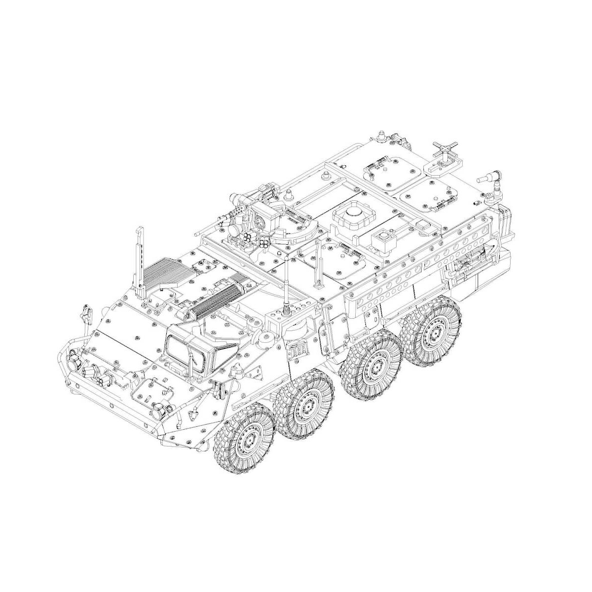 1/72 M1131 Stryker FSV