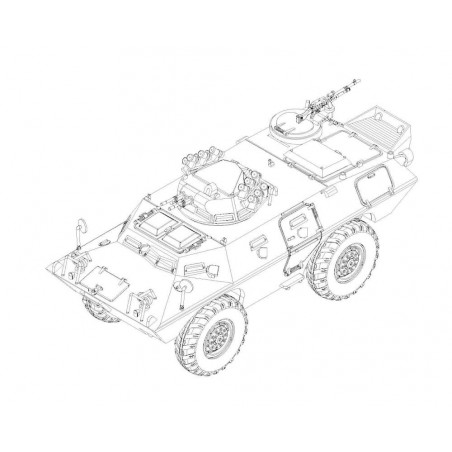 1/72 M706 gepanzertes Kommand