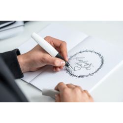 Füllhalter Twist structure P457 M White in Faltschachtel