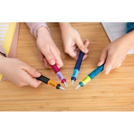 Schulfüller Pelikano Junior P68L Türkis 2024 in Faltschachte