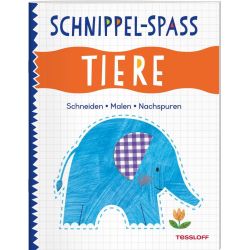 Schnippel-Spa . Tiere. Schneiden - Malen - Nachspuren Schnippel-Spa . Tiere. Schneiden - Malen - Nachspuren