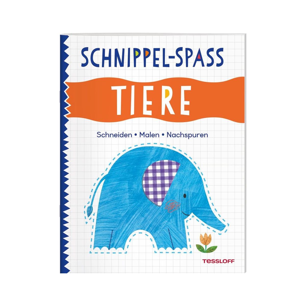 Schnippel-Spa . Tiere. Schneiden - Malen - Nachspuren