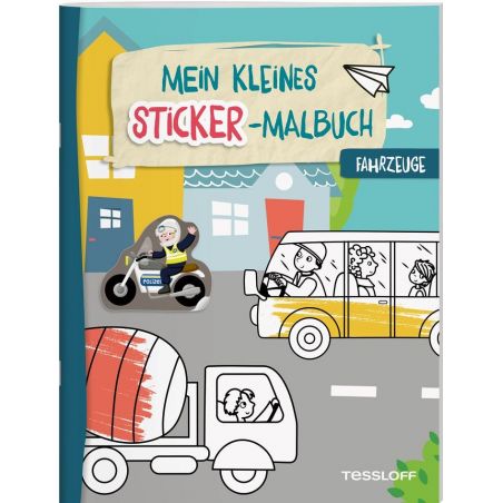 Mein kleines Sticker-Malbuch. Mein kleines Sticker-Malbuch.
