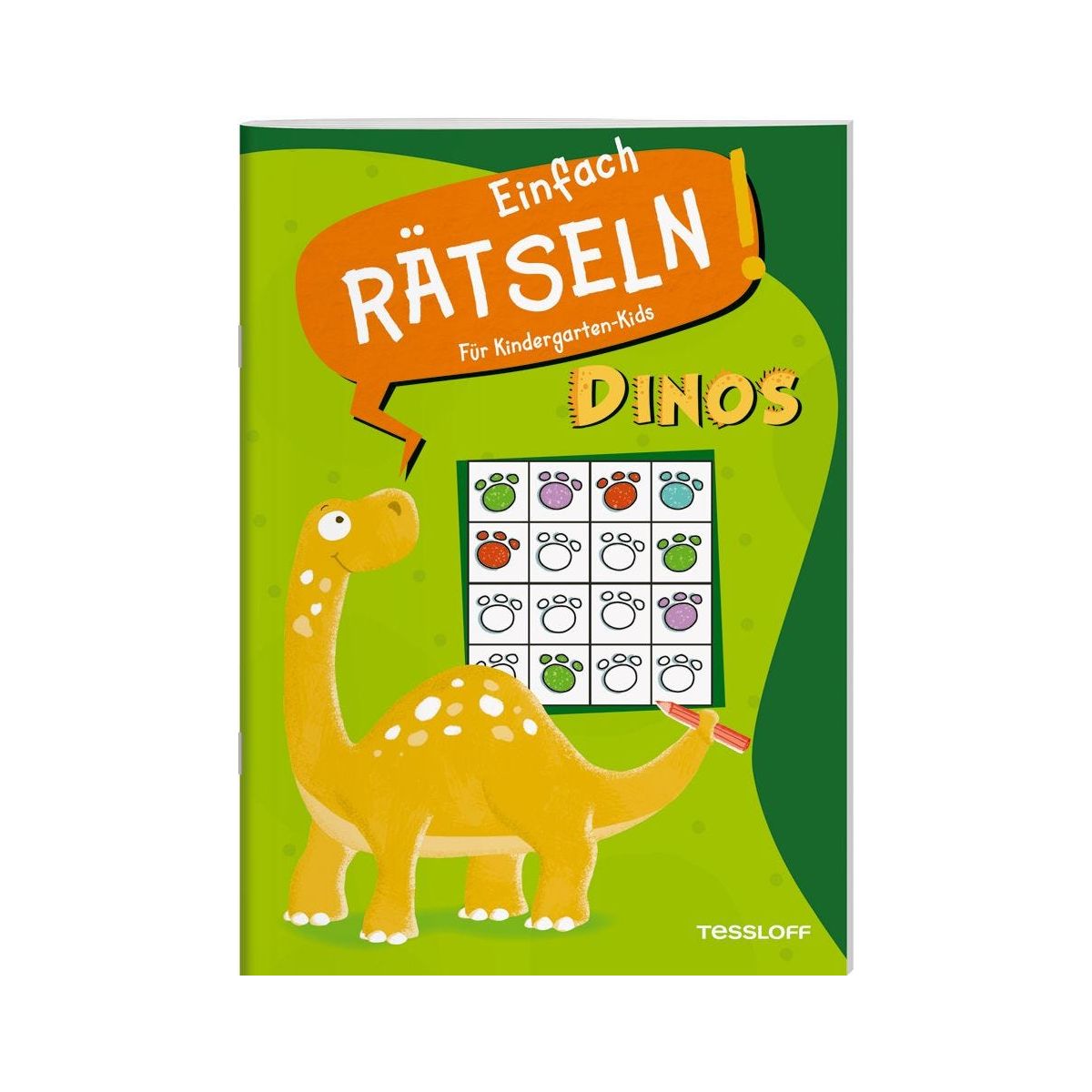 Einfach rätseln! Für Kindergarten-Kids. Dinos