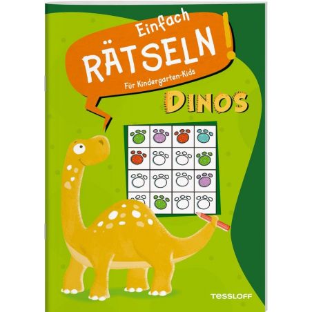 Einfach rätseln! Für Kindergarten-Kids. Dinos Einfach rätseln! Für Kindergarten-Kids. Dinos