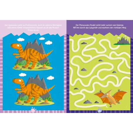 Einfach rätseln! Für Kindergarten-Kids. Dinos Einfach rätseln! Für Kindergarten-Kids. Dinos